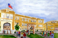 Klamath Union High School in Our Days Giclee (Prints Available)